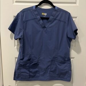 WonderWink Relaxed Blue Short Sleeve Tee